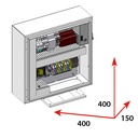 CAJA DE CONMUTACIÓN DE RESPALDO 4P 63A  - BACKUP BOX CARGAS CRITICAS