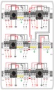 CAJA MODULAR CONEXIÓN PV - 2STRINGS 1000V 25A FUS20A 5MPPT SALIDAS INDIVIDUALES