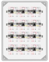 ARMARIO CONEXIÓN 1000V PV - 11 MPPT 2 STRING FUS 15A - SECCIONADOR 25A + PROTECTOR SOBRETENSIONES CLASE II