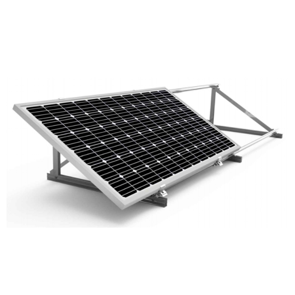 SUNFER 11H2 30º Kit de triangulo para 2 módulos para chapa o correas. Horizontal