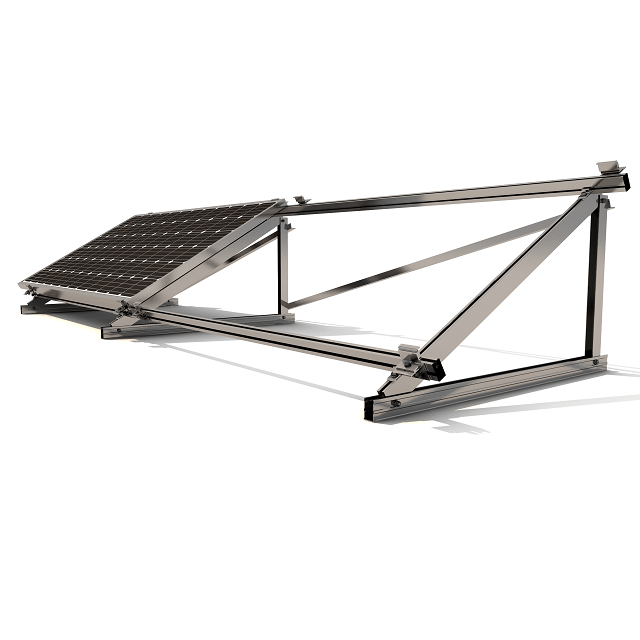 SUNFER 11H1 30º Kit de triangulo para 1 módulos para chapa o correas. Horizontal