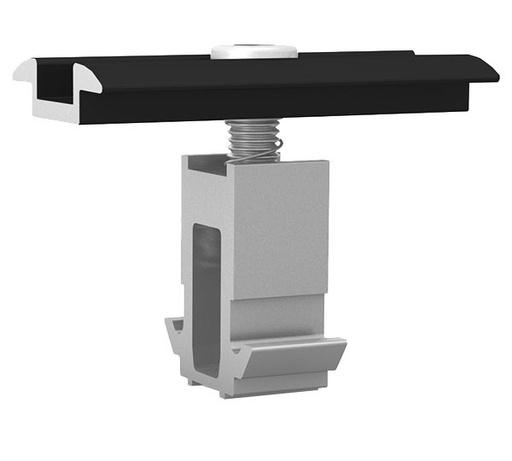 [2002609] K2 SYSTEMS MC SET DOMECLAMP BLACK UNIVERSAL