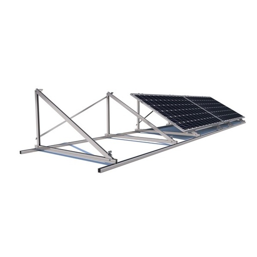 [21H3 15°] SUNFER 21H3 15º Kit de triangulo con subestructura para 3 módulos en horizontal