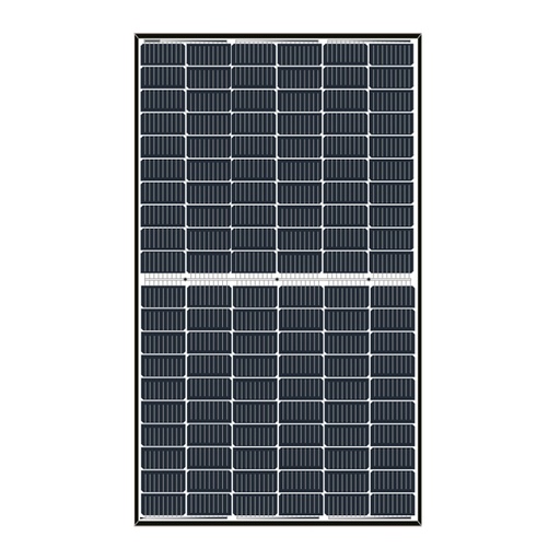 [LR4-60HIH-370M] LONGI SOLAR Hi-MO4 60HIH 370W Half-Cut marco negro. NEW frame height 30mm