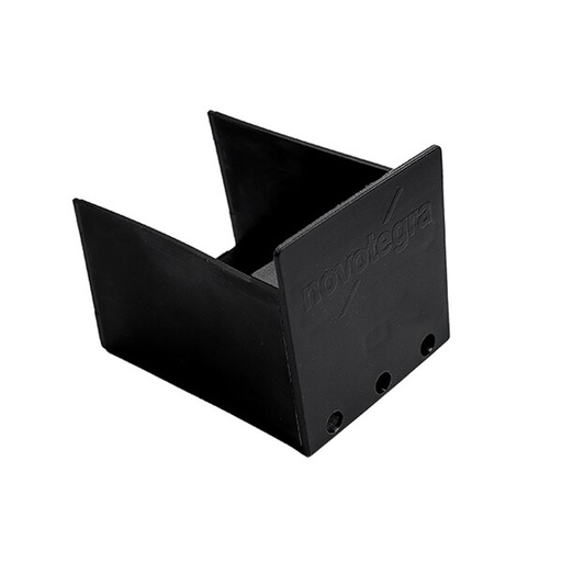 [03-001522] NOVOTEGRA Tapa final negra para rail C47
