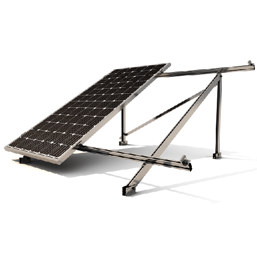 [09V5 15°] SUNFER 09V5 15º Kit de triangulo para 5 módulos para hormigón en vertical