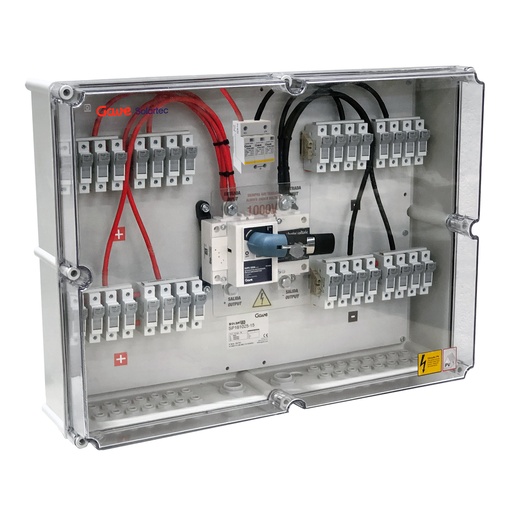 [SP161025P15] CAJA GAVE CONEXIÓN PV 16 STRINGS - FUS 15A - SECCIONADOR 250A + PROTECTOR SOBRETENSIONES