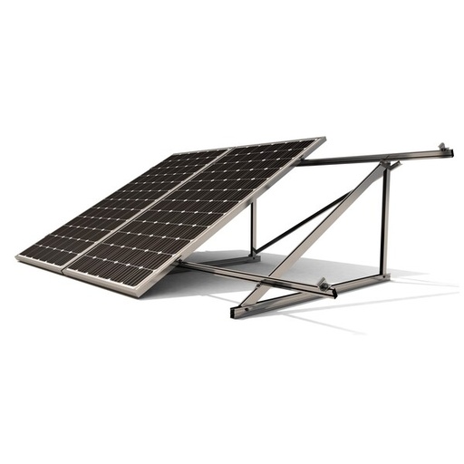 [10V2 30º] SUNFER 10V2 30º Kit de triangulo para 2 módulos para chapa o correas. Vertical
