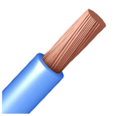 [CableAzul6LH-01] Cable AZUL 6mm2 Libre Halógenos H07Z1-K 1m