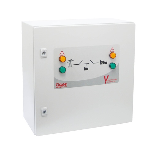 [CA022010P] CUADRO CONMUTACION AUTOMATICA SEÑALIZACION  2P 100A PROT. SOBRETENSIONES