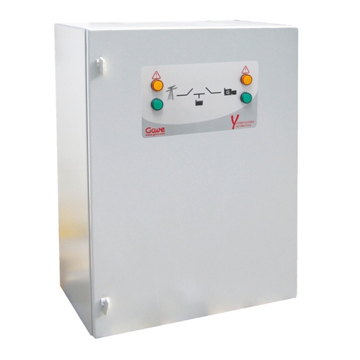 [CA024063P] CUADRO CONMUTACION AUTOMATICA  SEÑALIZACIÓN 4P  630A PROT. SOBRETENSIONES
