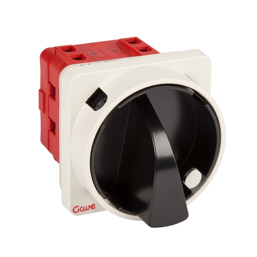 [AC5532100] INTERRUPTOR 4P.25A. D1 BLOQUEO CANDADO NEGRO/GRIS