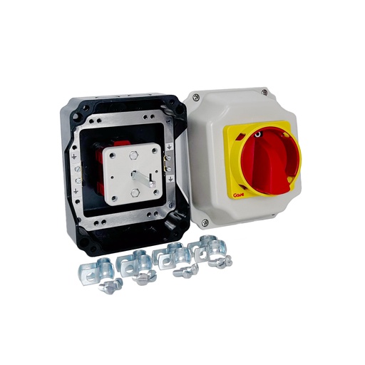 [AB552100C] INTERRUPTOR 3P.16A. EN CAJA IP65 + EMC