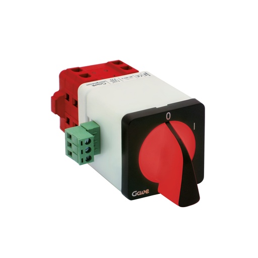 [A-560212L4] CONMUTADOR  LUMINOSO ROJO/VERDE 400V 1P 25A