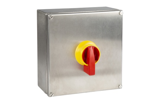 [AB5522009H] INTERRUPTOR 3P.25A. MANDO IP69K EN CAJA INOX