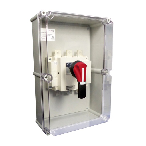 [CP003063] INTERRUPTOR 3PX630 EN CAJA POLIESTER TAPA TRANSPARENTE