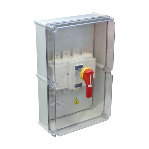 [CP004063] INTERRUPTOR 4PX630 EN CAJA POLIESTER TAPA TRANSPARENTE