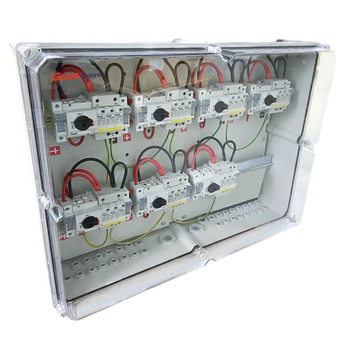[SLP11025P15/7] CAJA CONEXIÓN PV - 1 STRINGS x MPPT 1000V 25A FUS15A 7MPPT SALIDAS INDIVIDUALES