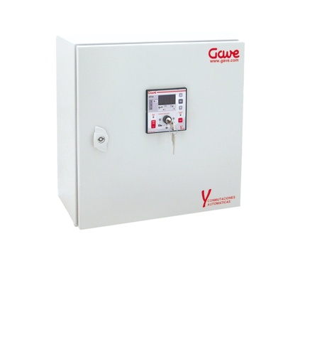 [ACA-63/2-160DP] ARMARIO CONEXIÓN 400V AC 3P+N, ENTRADA PARA 2 INVERSORES HASTA 63A, SALIDA 160A + PROTECTOR SOBRETENSIONES