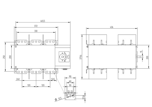[56AC3250] CONMUTADOR 3P x 2500A